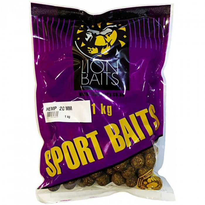 Бойлы тонущие LION BAITS серии SPORT BAITS  20мм 1кг