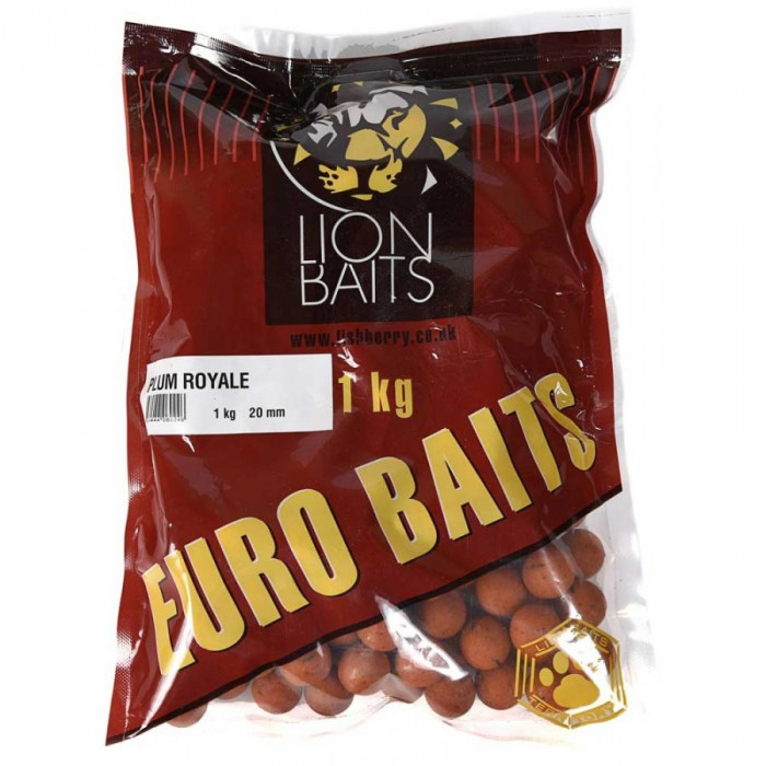 Бойлы тонущие LION BAITS серии EURO BAITS  20мм 1кг