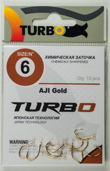 рючки TURBO AJI (10 шт)